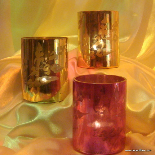                       CANDLE HOLDER . Candle  votive , t light holder , pillar candle holder  