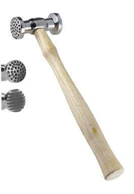 Texturing Hammer, Narrow Stripe/Dimples