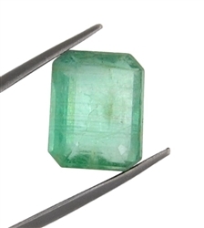 Certified Emerald 7 Ratti Colombian Panna Gemstone