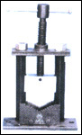 All Steel Pipe Vice (Square Pillar)