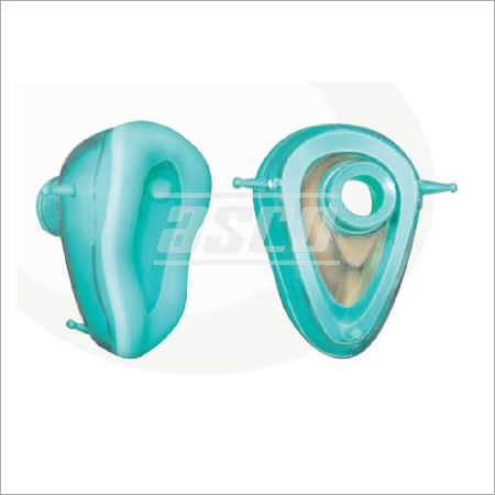Face Mask Silicone (Green) - Silicone, Size 4 & 5, Green | Soft Silicone, Comfortable Fit, Durable, Reusable Design