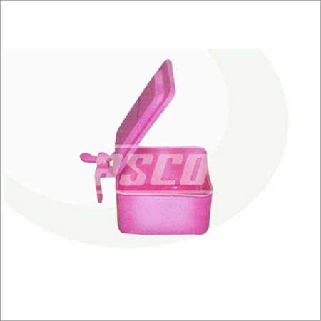 Sputum Mug Square, Plastic