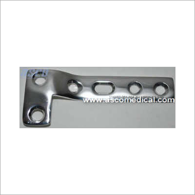 L - Buttress Plates - Stainless Steel, Titanium, 3-8 Holes, Left/Right Leg | Strong Fixation, Stable Support, Biocompatible, Versatile