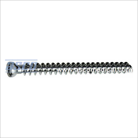 Cancellous Screws - Titanium/SS, Length 10-60mm, Cancellous Thread | Strong Fixation, Biocompatible, Precise Placement