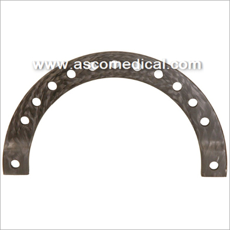 Carbon Half Rings (Pediatric) - Carbon Fiber, 80-120mm ID, 112-152mm OD | Lightweight, Durable, Customizable, Precise Fit, Biocompatible, Sterilizable