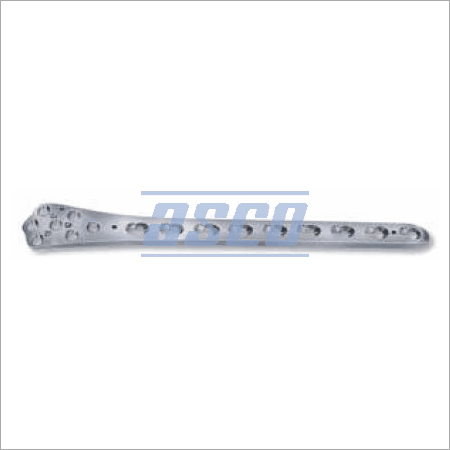 Firm-Lock Distal Femur Plate 4.5 or 5.0 - Stainless Steel or Titanium, 5 to 13 Holes, 156mm to 316mm | Strong Fixation, Stable, Durable, Precise Placement