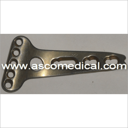 Firm-Lock Volar Distal Radius Buttress Plate 2.4 - Stainless Steel, 52mm, Right, Head 5 Holes, Shaft 3 Holes | Stable Fixation, Anatomical Design, Durable Implant