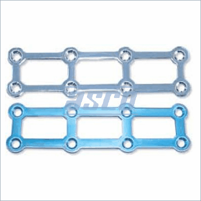 3 Dimensional Bone Plates Rectangular Segments - Stainless Steel, 2x3 Holes | Precise Fit, Biocompatible, Durable, Polished Finish