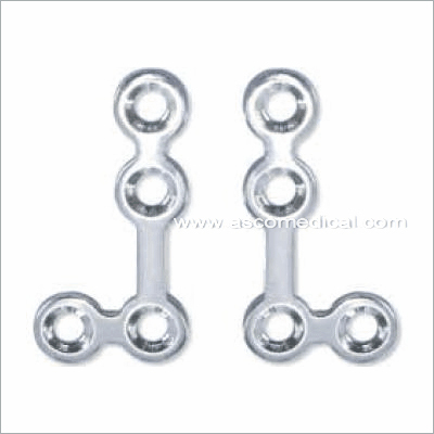 L Shape Plates 90Deg With Bar 1.5mm