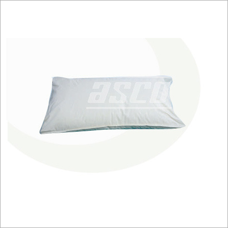 Pillow & Pillow Cover - Cotton, 20x30 Inches, White | Soft, Comfortable, Durable, Machine Washable, Zipper Closure