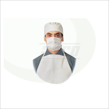 Cap Cotton, White & Face Mask Cotton, White