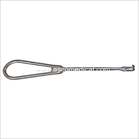 Double Hook Retractor - Stainless Steel 12cm, Double Ended Hooks, Loop Handle, Autoclavable