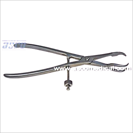Patella Bone Holding Forceps - Stainless Steel, 16cm, 3 or 4 Prong | Polished Finish, Secure Grip, Autoclavable