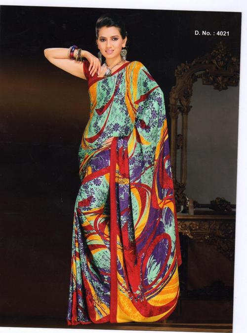 Block Print Sarees