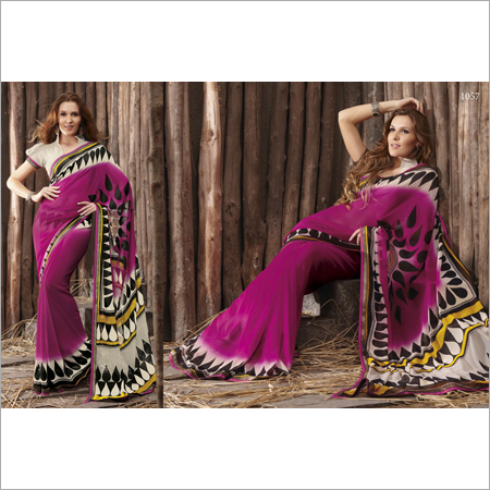 Pure Georgette Sarees