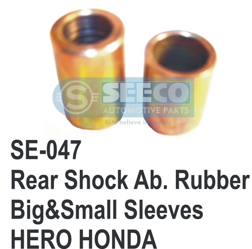 REAR SHOCK AB. RUBBER BIG & SMALL SLEEV