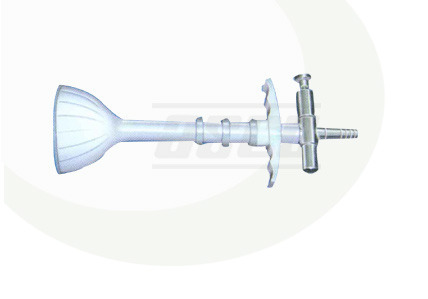 Suction Accessories - Silicone, Chrome Plated Brass, 50-100mm, Autoclavable | Vacuum Seal, Reusable, Adjustable Valve