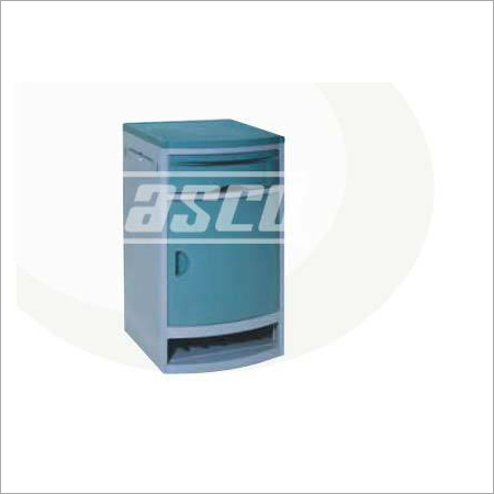Hospital Bedside Lockers or Cabinets - ABS, 475x470x880mm, Teal | 1 Drawer & 1 Cabinet, Secure Storage, Space Saving