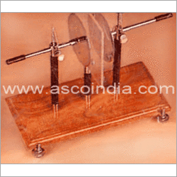 Epinus Condenser - Brass 100mm Discs, Insulated Pillars | Electrostatics Generator, Removable Glass Plate, Adjustable Wing Nut