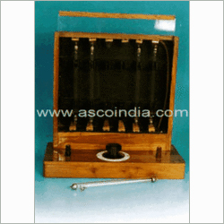 Geisslers Tubes - 8 Inch Polished Wooden Showcase, Different Shapes & Pressures, Rotary Switch