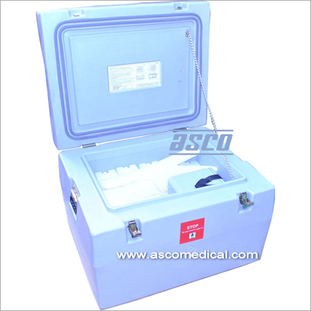 Cold Box 23 Liters - LLDPE, 77x61.5x51.5 cm, Polyurethane Insulation | Vaccine Transport, 152 Hours Cold Life, Durable, Large Capacity