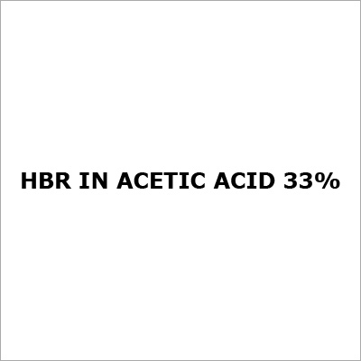 HBr In Acetic Acid 33%