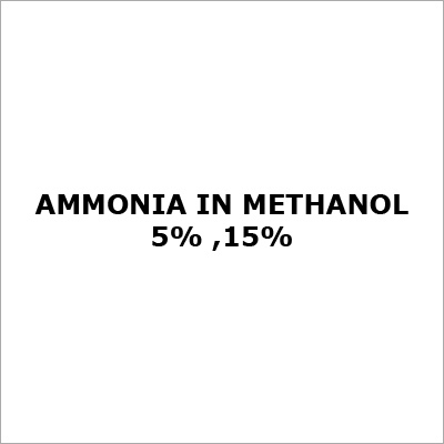 Ammonia In Methanol 5% ,15%