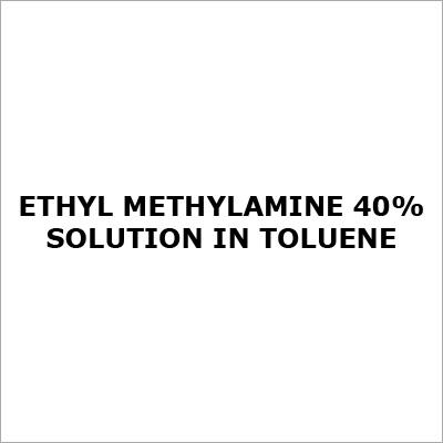 Ethyl Methylamine 40% Solution In Toluene
