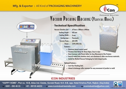 Vacuum packing machine(vertical model)