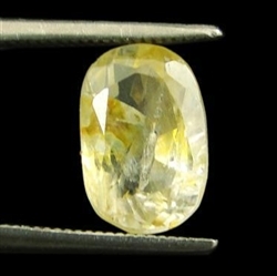 Online Supplier 2.20ct Natural Yellow Sapphire 