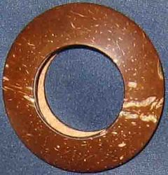 Coconut Shell Rings Size 6cm ( 2.5 inch )