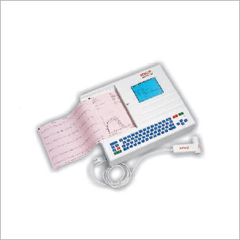 12 Channel ECG Machine With Display