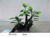 MJ 5813182 AQUARIUM PLASTIC PLANT
