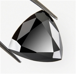 Buy Online Natural Trillion Cut Black Diamond Stone
