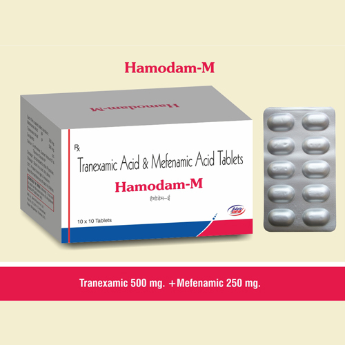 Tranexamic  500 mg. + Mefenamic 250mg