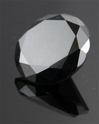 10.05Ct Natural RBC Black Diamond Solitaire AAA - Lab Certified