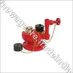 Two Way Inlet Breeching Dry Riser Fittings