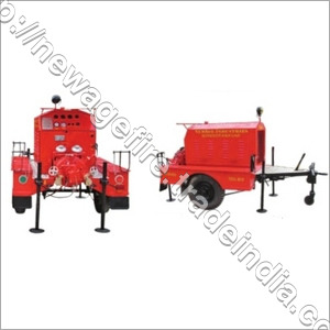 Traller Mounted Fire Pump