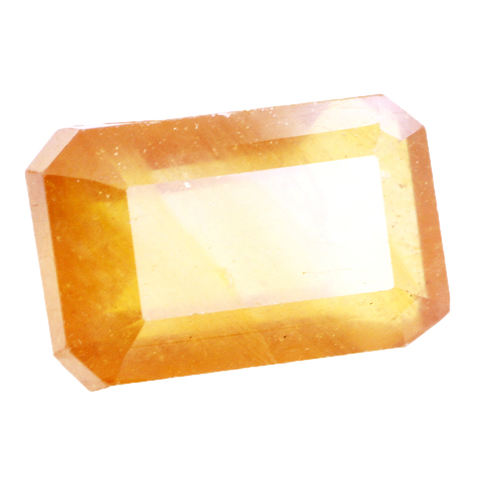 Certified 20.80 Cts Yellow Sapphire Pukhraj Loose