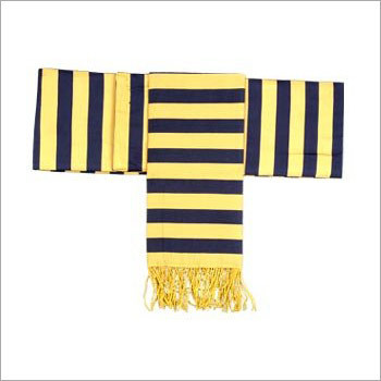 Waist Sashes - Fine Fabric, Varied Sizes, Gold | Customizable Designs, Striped Weave, Logo Incorporation, Traditional Military Style, Light Weight, Fringe