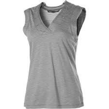 Yarn Dyed Striped V-Neck T-Shirt