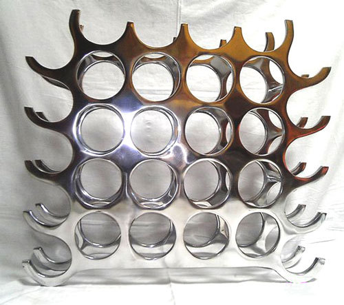 Cast Aluminum Wine Racks