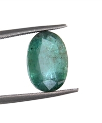 5.03 Ct Oval Mixed Shape Certified Zambian Natural Emerald