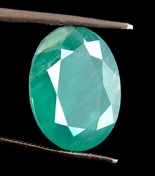 5.20Ct Natural Lab Certified Oval Shape Colombian Emerald