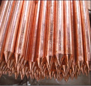 Solid Copper Earthing Rod