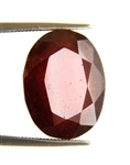 8.54ct. Natural Ceylon Garnet Gemstone - Oval Faceted
