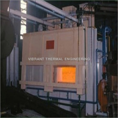 Double Door Shell Baking Furnace