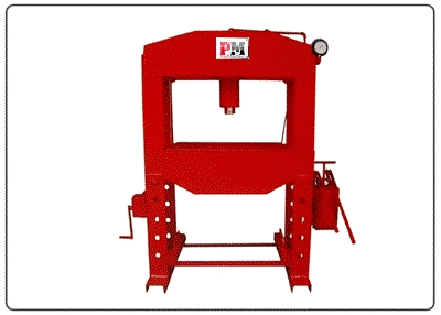 Hand Cum Power Operated Hydraulic Press