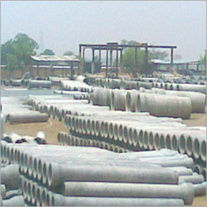Gray And White Rcc Pressure Pipes