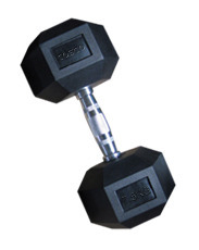 Dumbbells Rubber - CRD4 - 7 -1/2 Kgs.